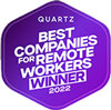 Quartz Best Companies for Remote Workers 2022