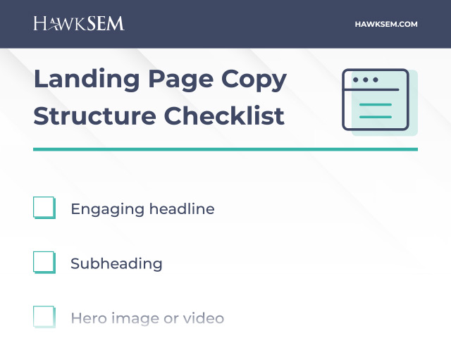 PPC Ad Copy Checklist