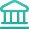 Bank institution icon