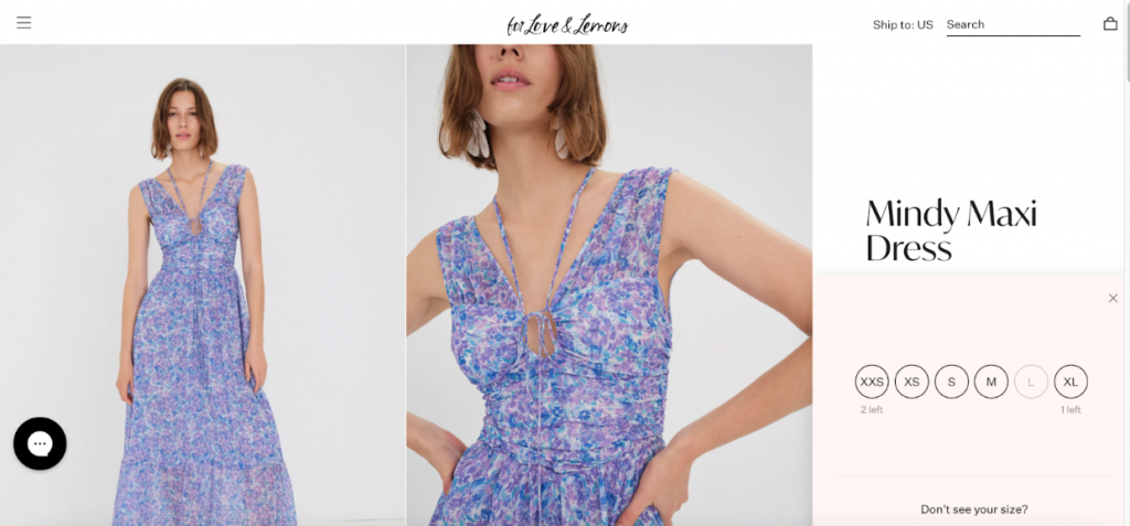 For Love & Lemons screengrab