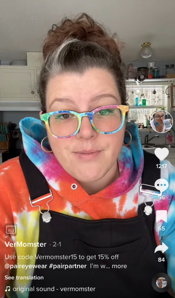 TikTok screengrab