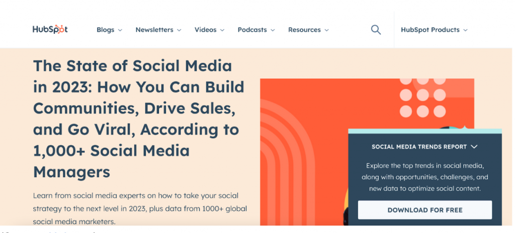 hubspot screengrab