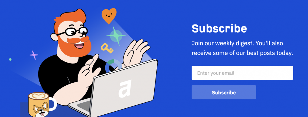 Ahrefs email subscribe