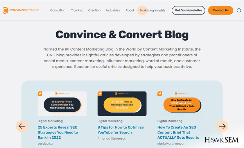 Convince and Convert Blog