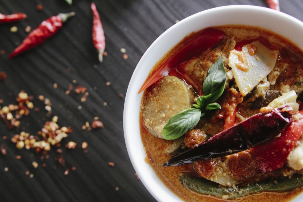 Red curry for F&B marketing