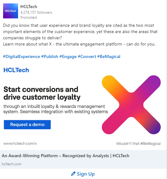 HCLTech ad