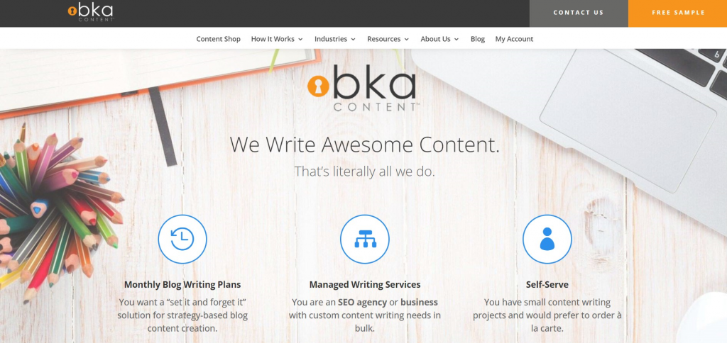 BKA Content homepage