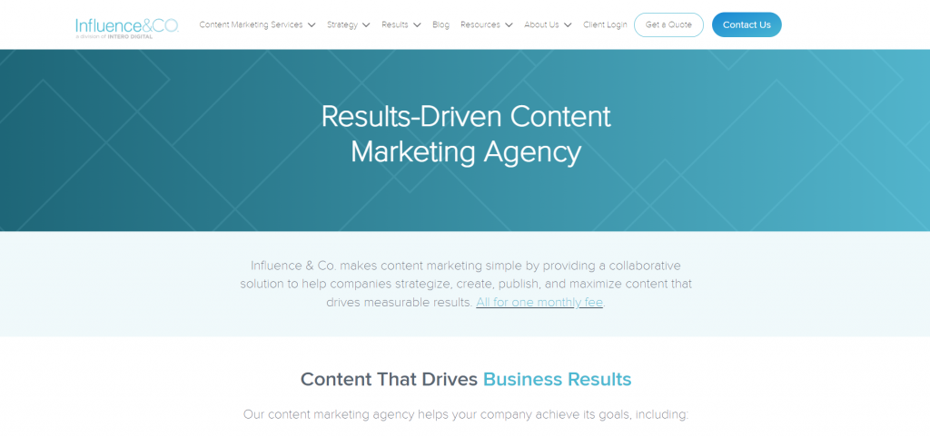 Influence & Co inbound marketing agency