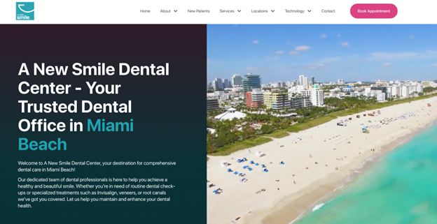 Miami Beach dentist page