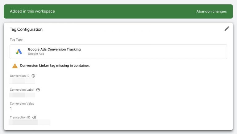Configure Google Tag Manager
