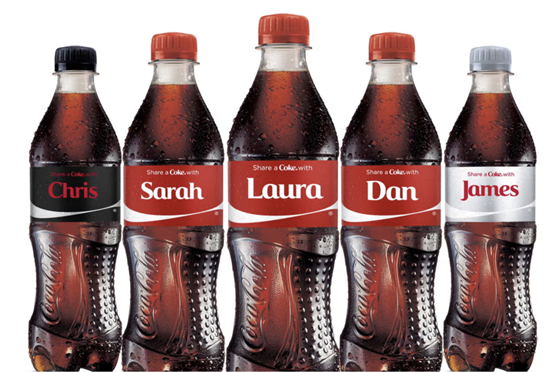 Share a Coke Campaign US