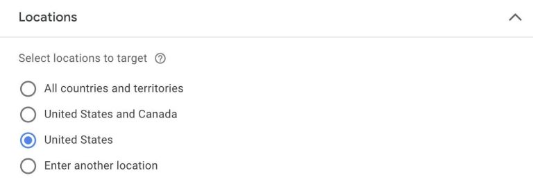 audience targeting options