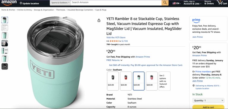 yeti amazon jan 2026