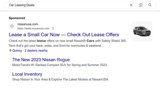 Car leasing deals