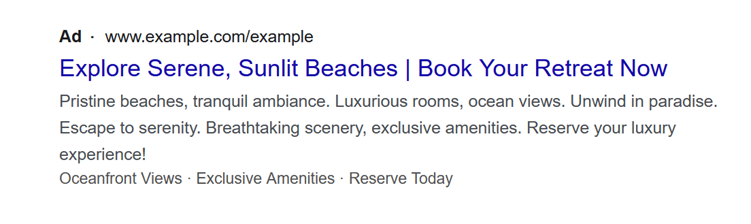 Use descriptive adjectives for vividness