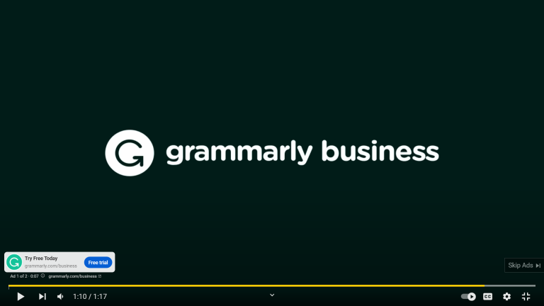 Grammarly Video Ad (1)