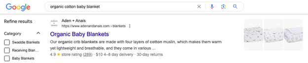 meta title and description