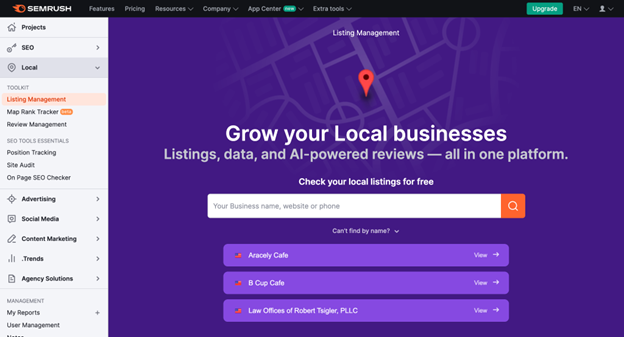 Don’t ignore local SEO