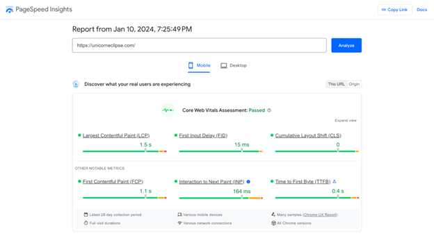 Enhance page load speed
