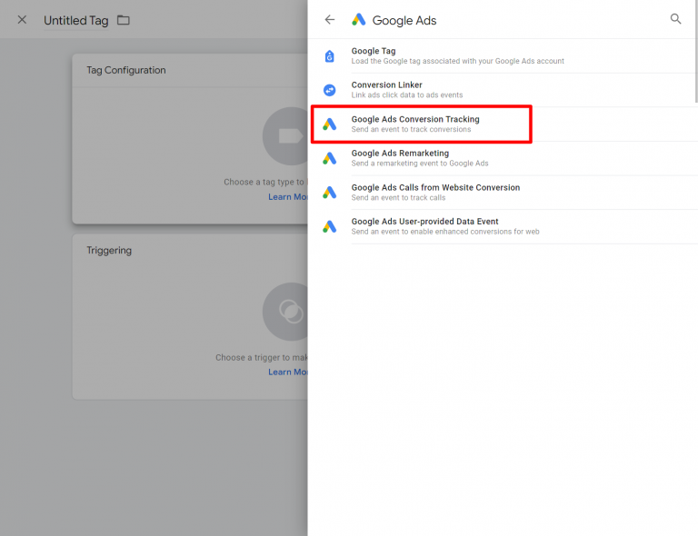 Connect Google Ads with Google Tag Manager