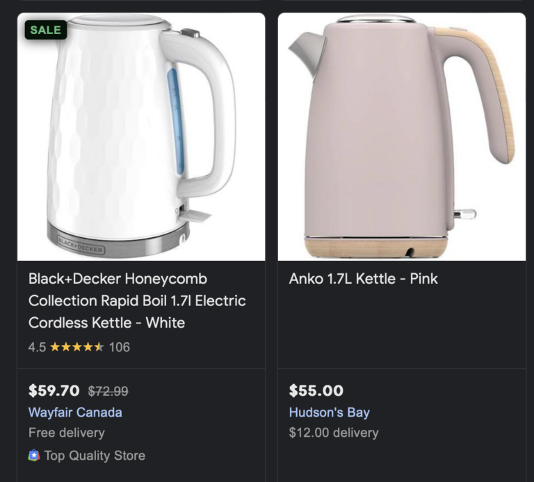 Electric kettle title