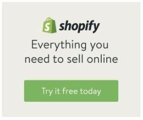 Shopify display ad example