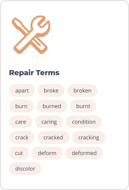 Repair Terms
