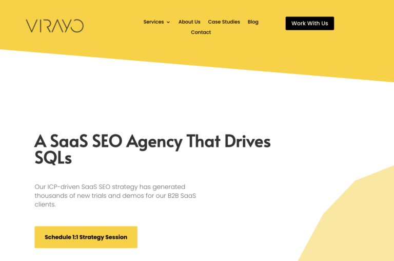Virayo SaaS marketing agency