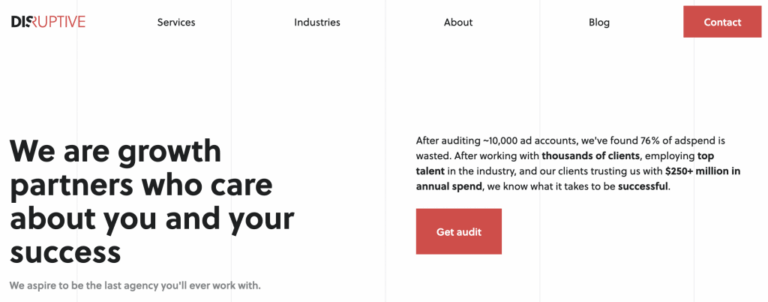 Disruptive Advertising